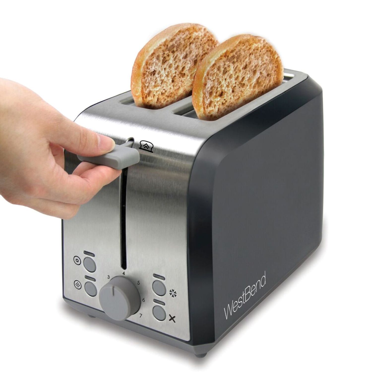 clean west bend 4 slice back to basics toaster