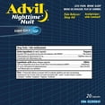 thumbnail image 3 of Advil Nighttime Liquid Gels 40's, 3 of 3