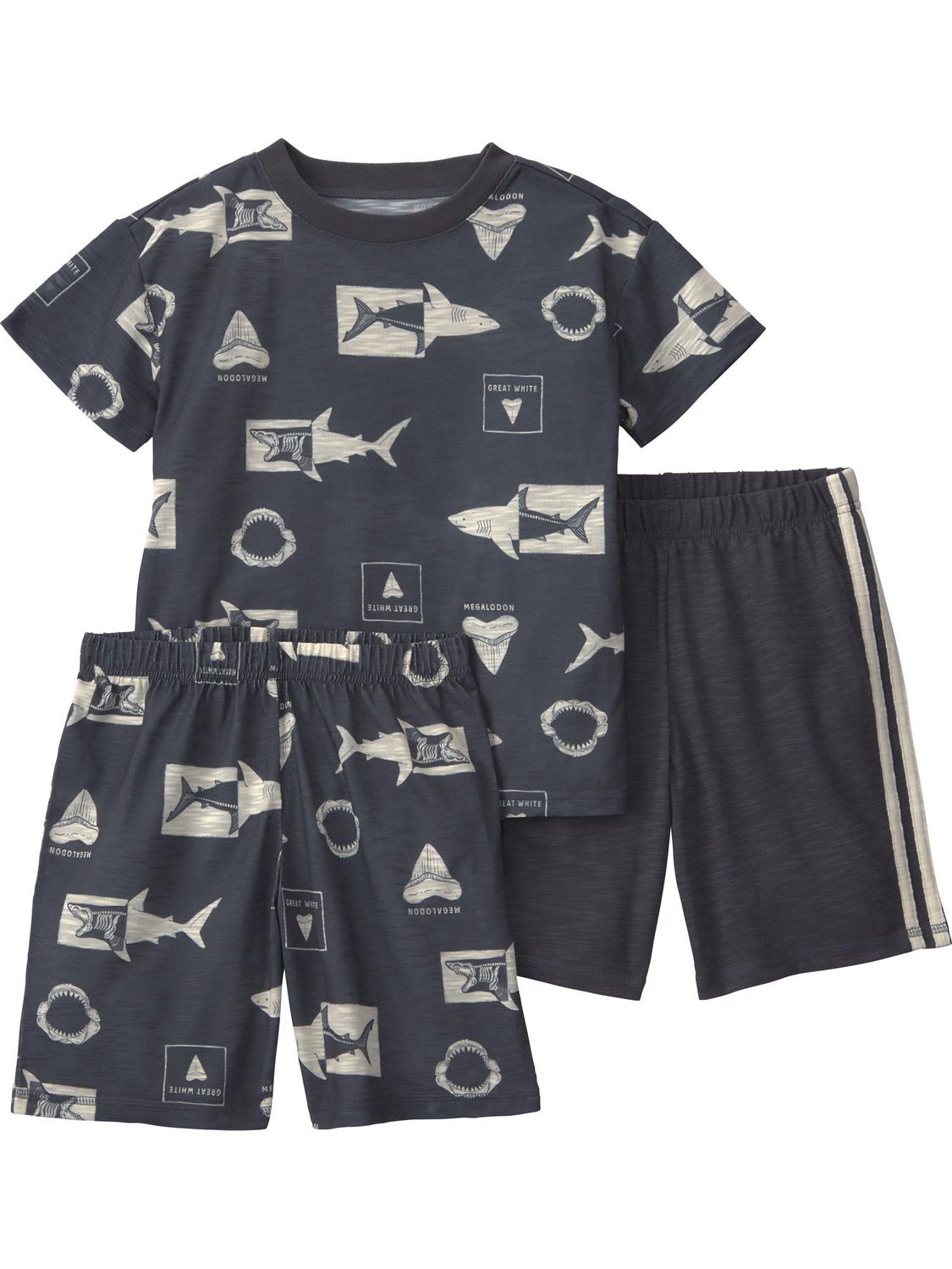 Ensemble pyjama 3 pièces pour garçon Carter's Child of Mine - Requin noir