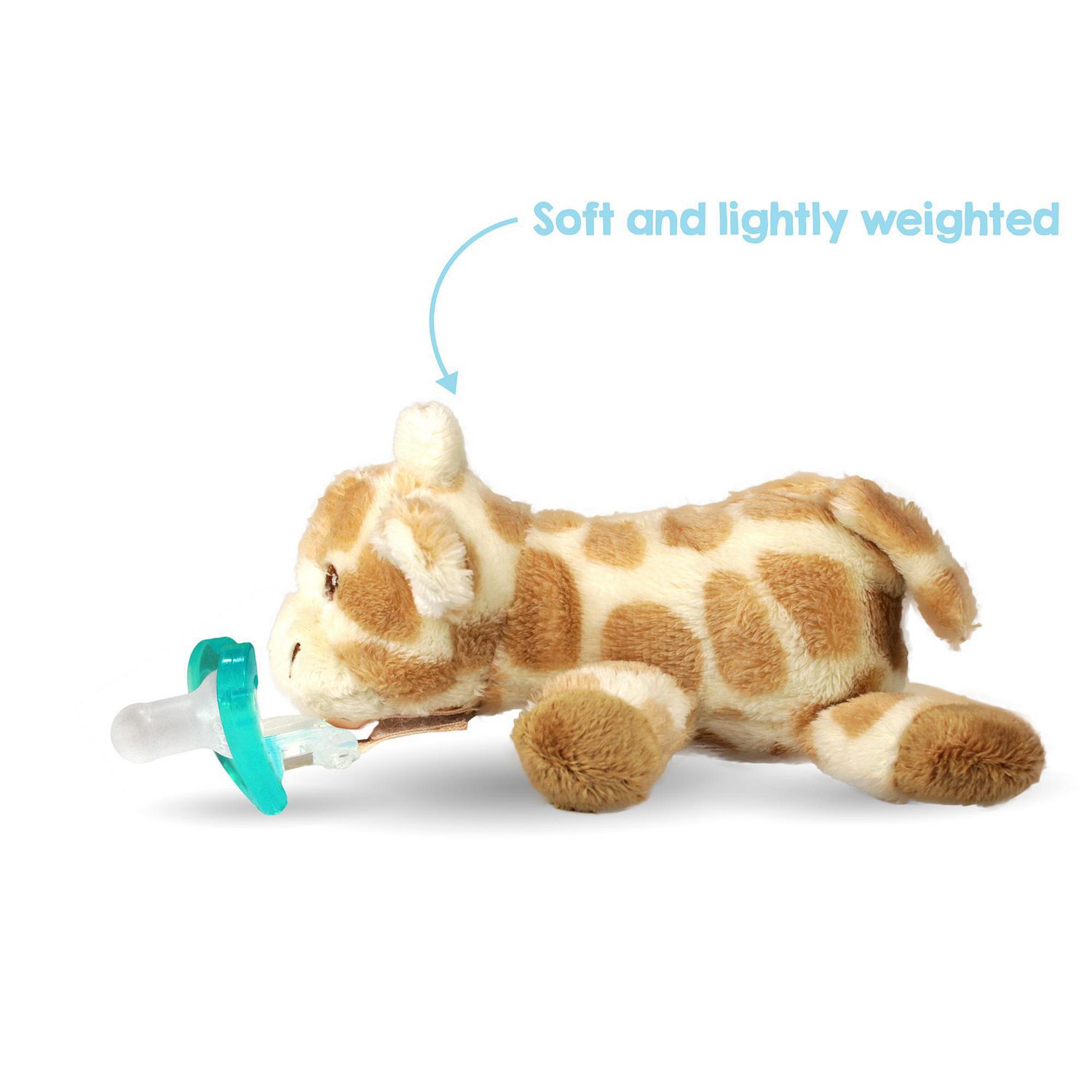 RaZbaby - RaZbuddy Porte-Paci Sophie La Girafe - Sucette pour bébé avec  peluche détachable - Lavable en machine