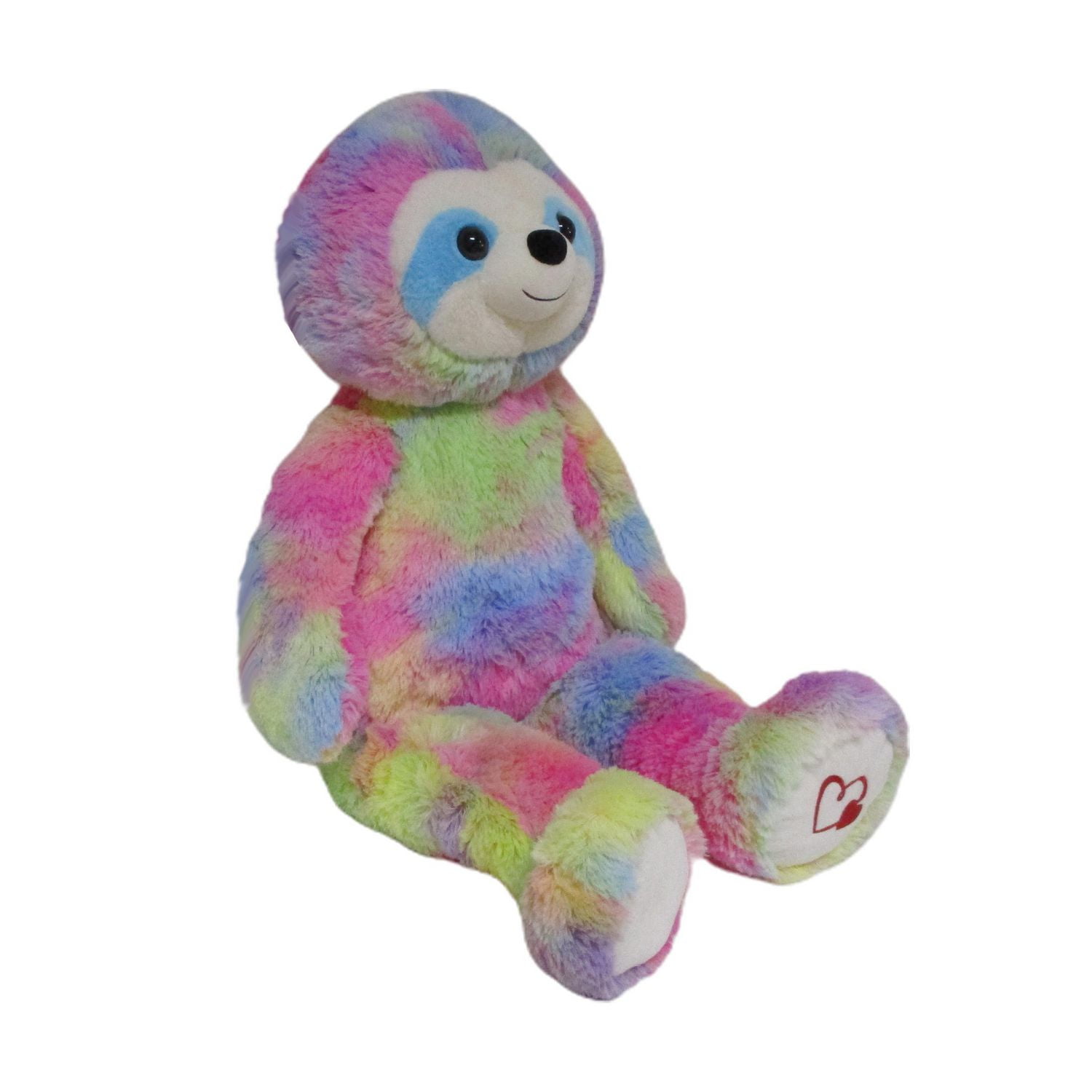 Giant rainbow sloth stuffed animal on sale