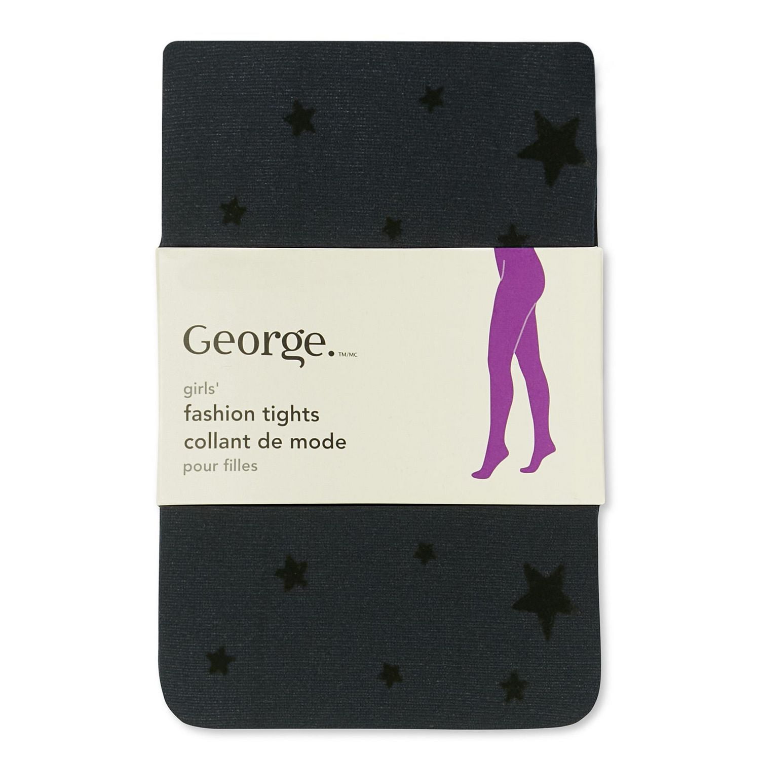 George Girls Fashion Tights Walmart