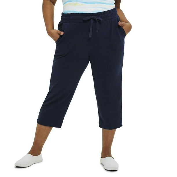 Penmans Plus Women's Athleisure Pull-On Capri 