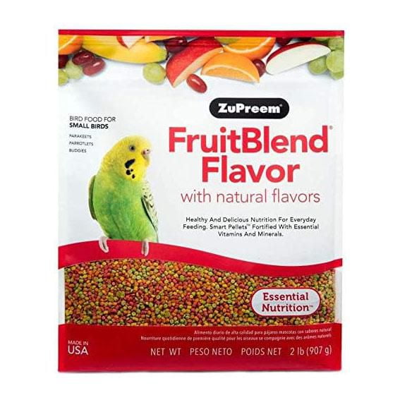 Zupreem FruitBlend Flavor Food For Small Birds