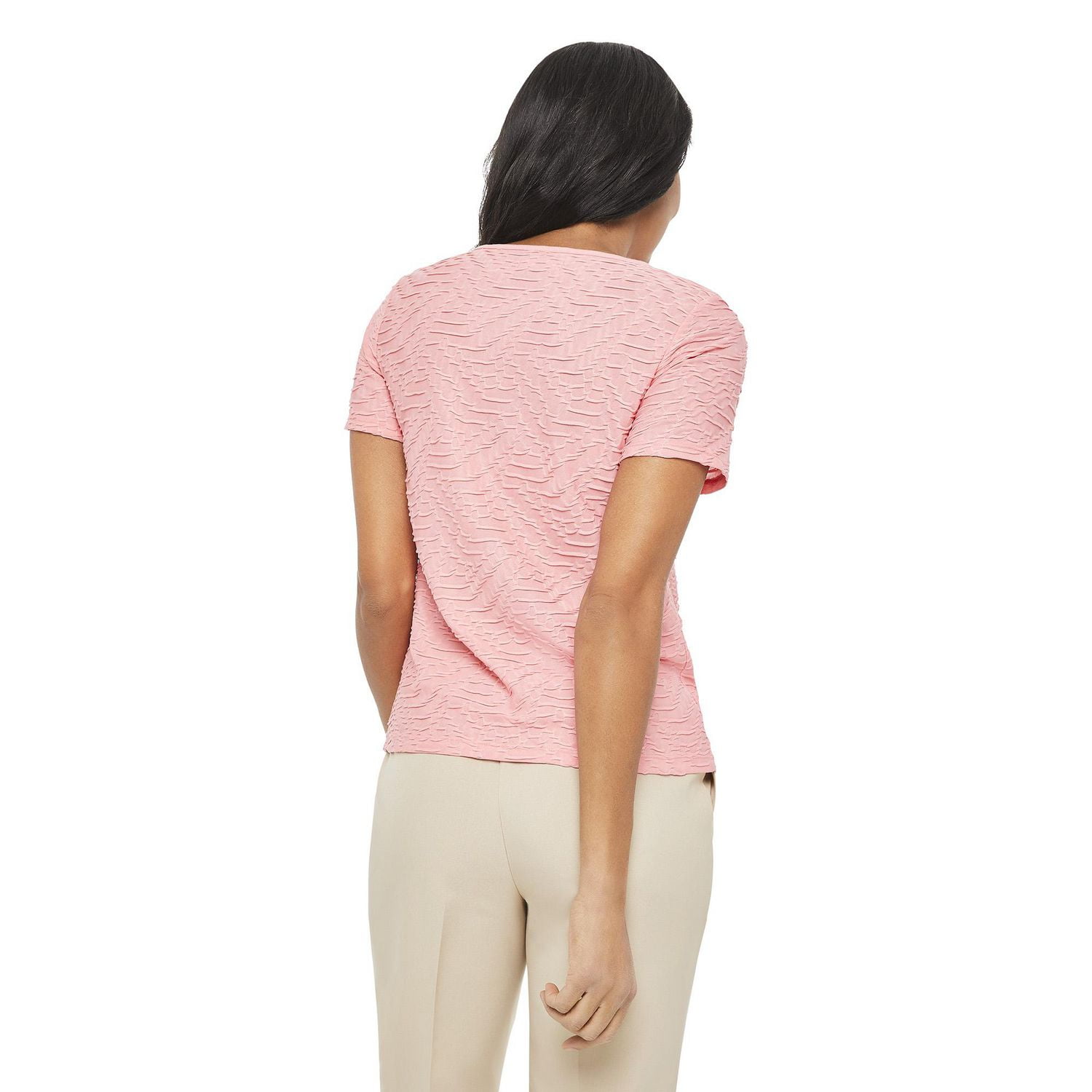 Penmans Women's Cut-Out Jacquard Tee