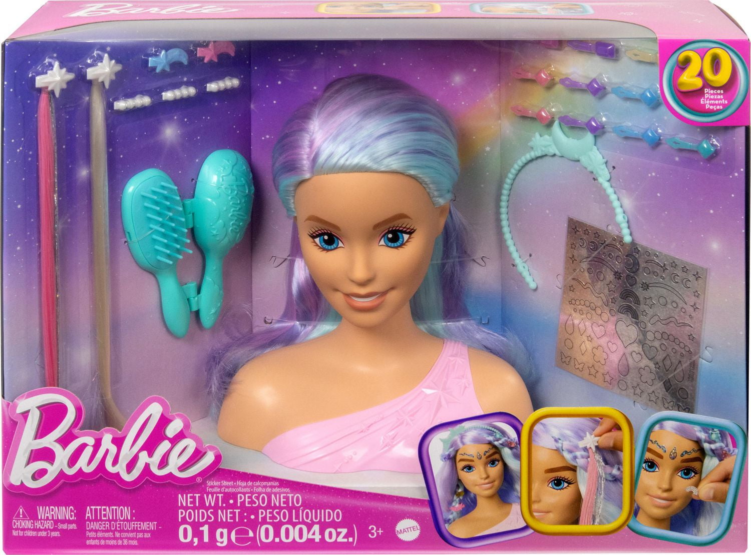 Barbie deluxe styling head walmart online