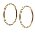 thumbnail image 3 of Luxury Design Créoles 12mm en or jaune 10k, 3 of 6
