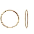 thumbnail image 4 of Luxury Design Créoles 12mm en or jaune 10k, 4 of 6