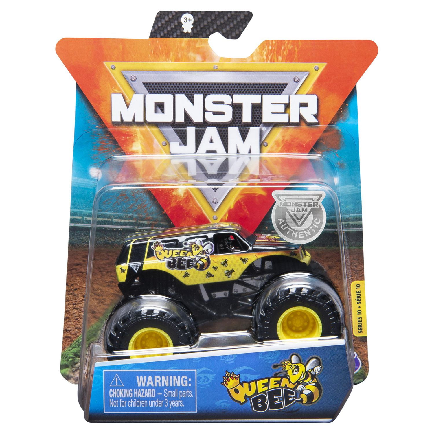 Monster Jam, Official Queen Bee Truck, Die-Cast Vehicle, Danger Divas ...