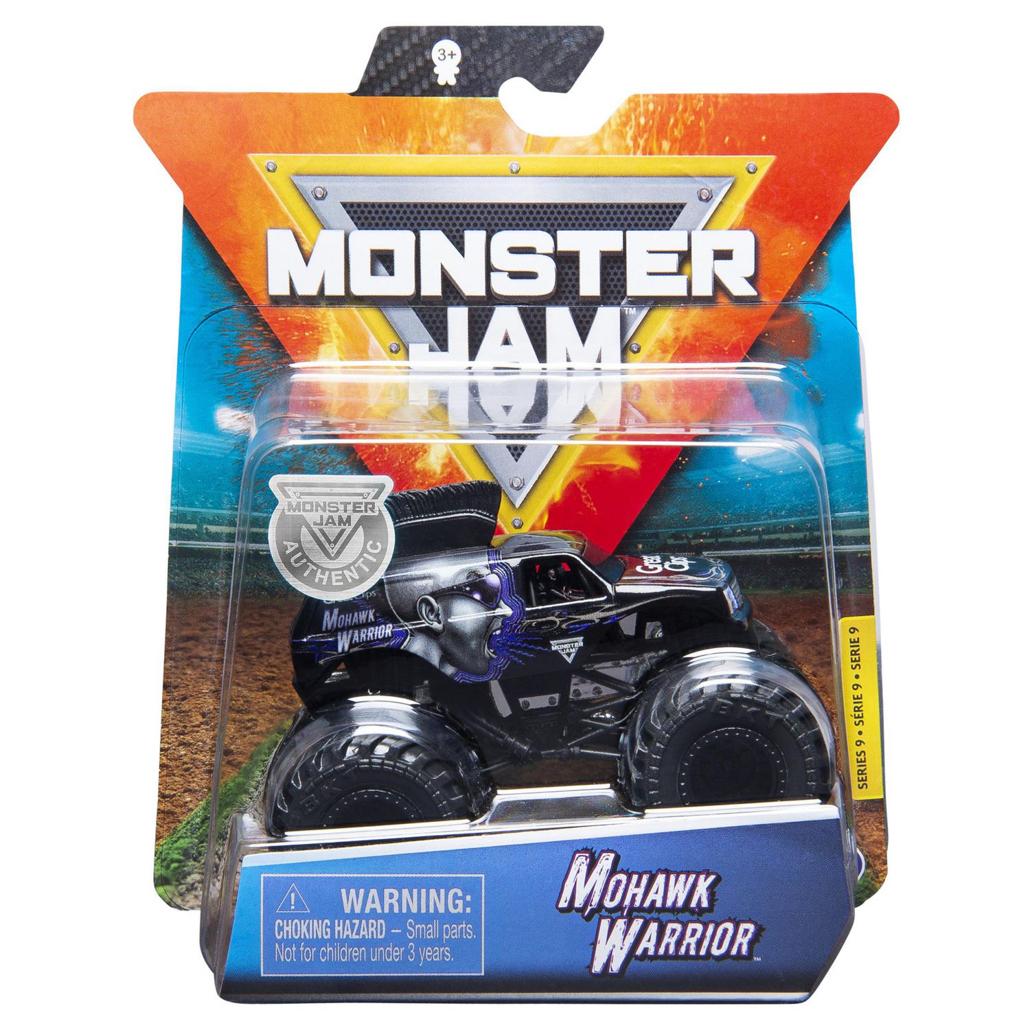 Monster Jam, Official Mohawk Warrior Truck, Die-Cast Vehicle