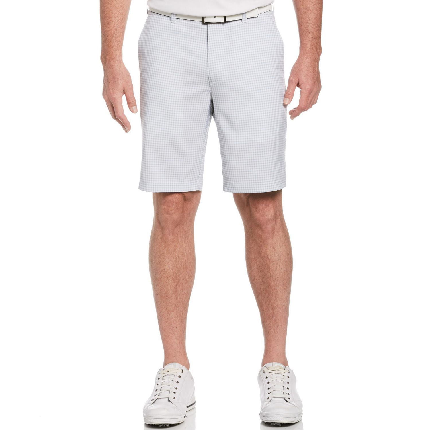 Men's Performance Plaid Active Flex Waistband 4-Way Stretch Golf Short