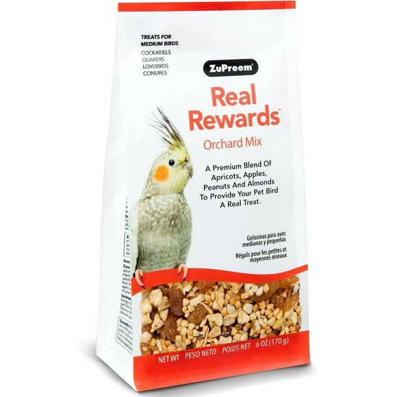 Zupreem Real Rewards Orchard Mix Bird Treat