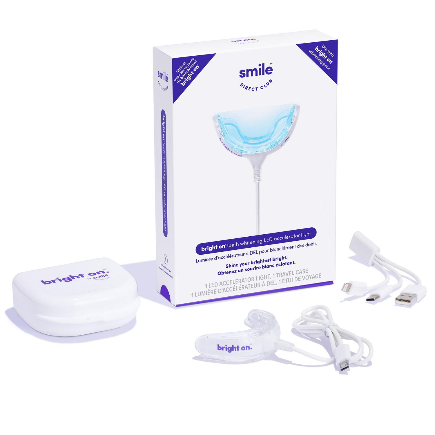 SmileDirectClub bright on Premium Teeth Whitening 20 LED