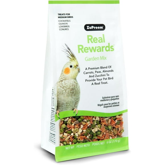 Zupreem Real Rewards Garden Mix Bird Treat