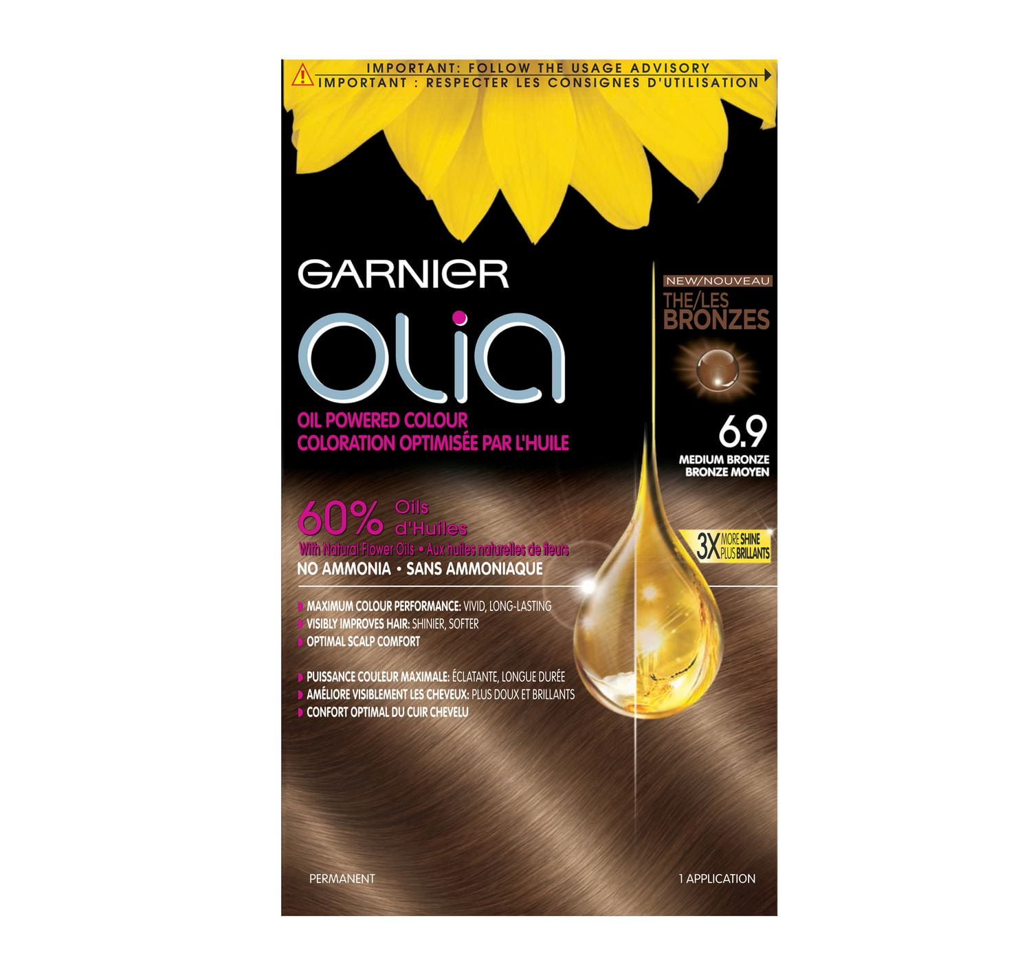 Garnier Olia No Ammonia Oil Powered Permanent Haircolour Walmart Canada