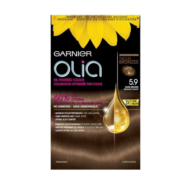 Garnier Olia No Ammonia Oil Powered Permanent Hair Colour 1 Pack 1 Pack Walmart Ca