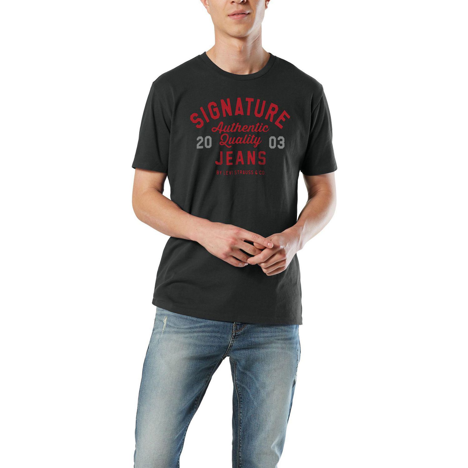 Feat Dressoir baseren Signature by Levi Strauss & Co.™ Men's T-Shirt | Walmart Canada