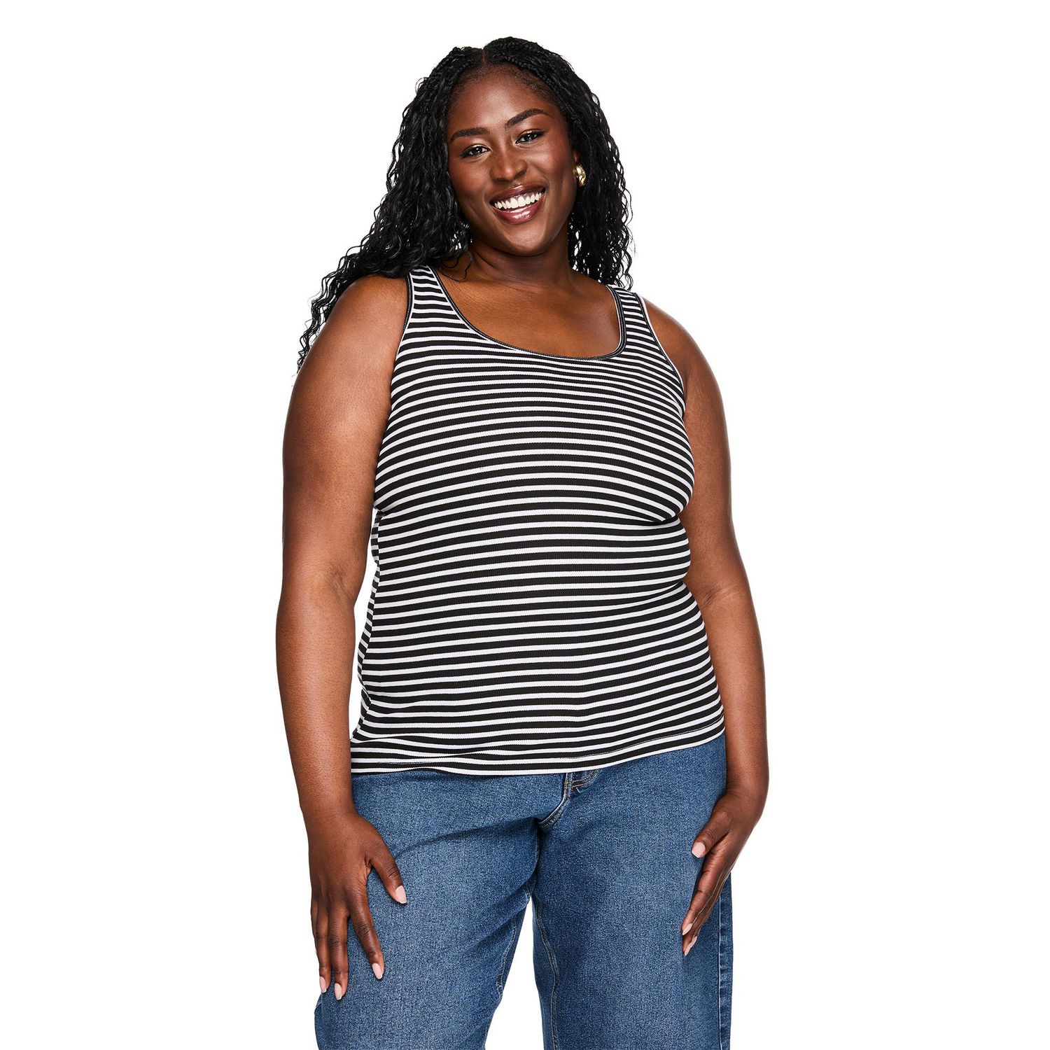 Débardeur à encolure dégagée Lane Bryant Plus pour femmes