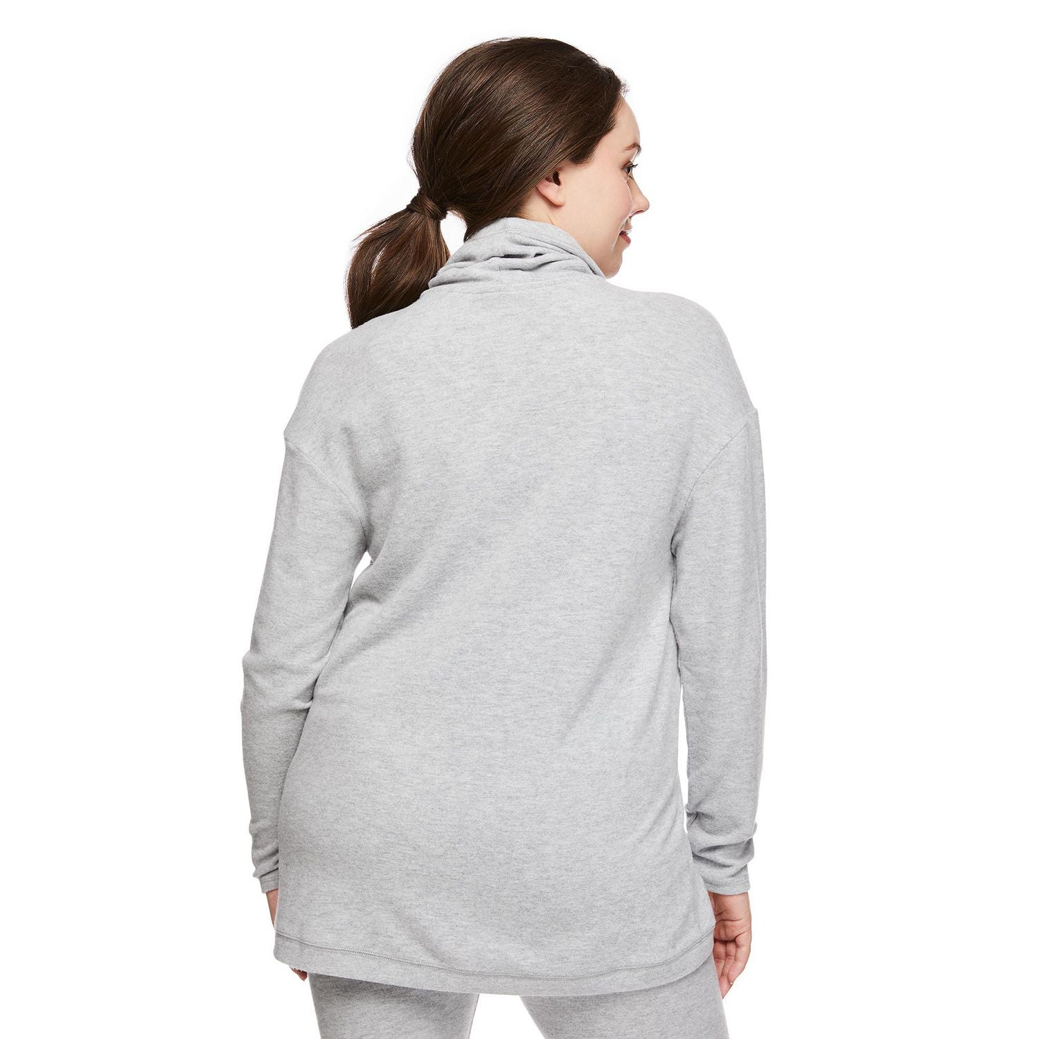 Paisley Sky Maternity Cowl Neckline Tunic