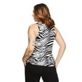 thumbnail image 3 of Paisley Sky Maternity Snap Henley Tank, 3 of 6