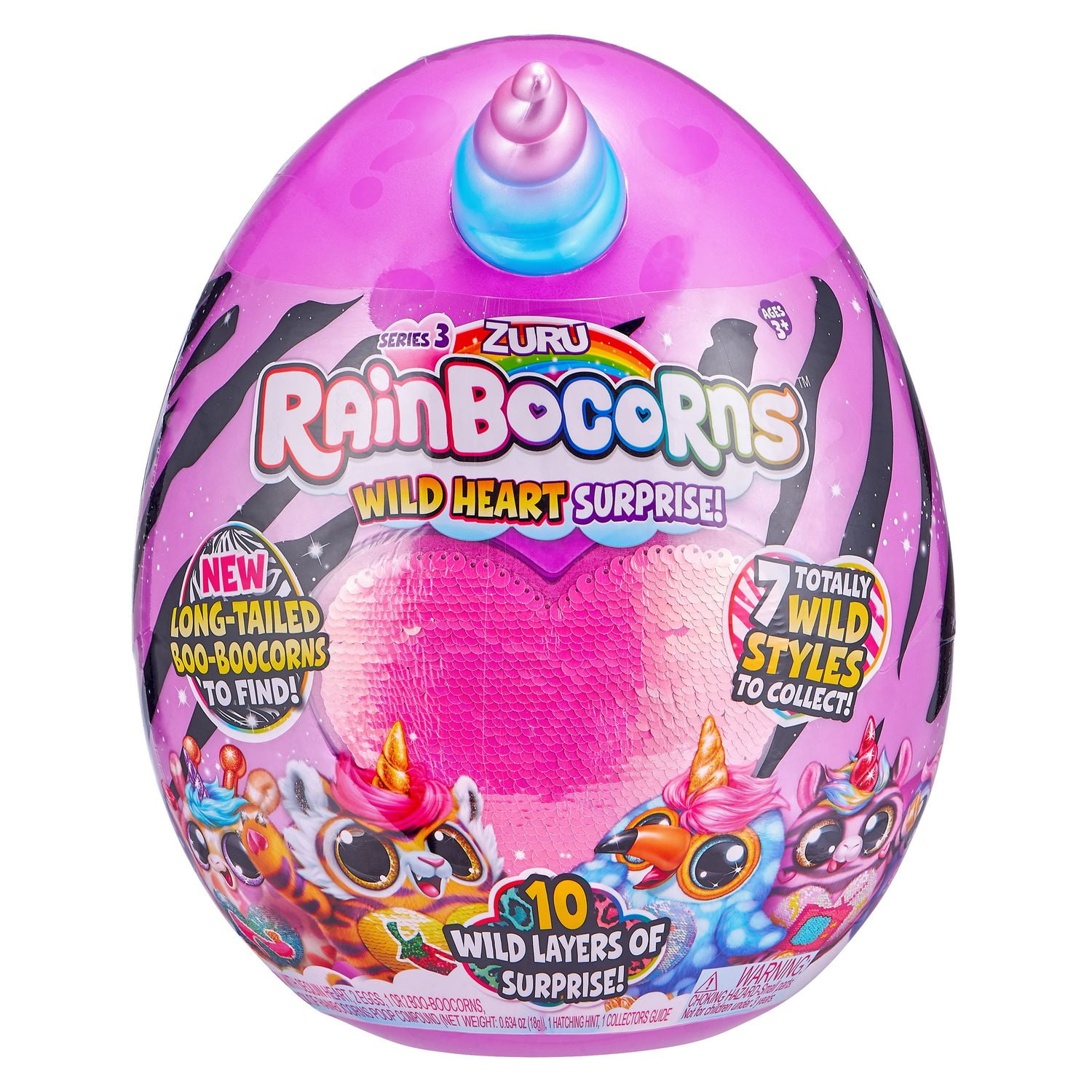 Rainbocorns Wild Heart Surprise Series 3 by ZURU | Walmart Canada