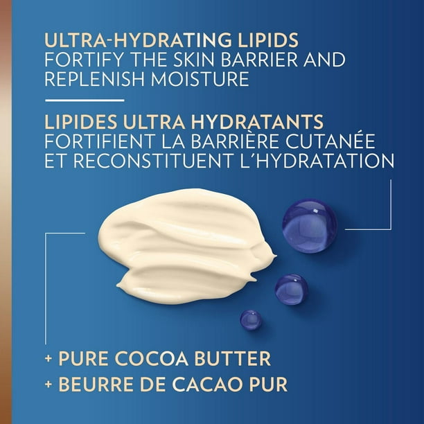 Vaseline Intensive Care Cocoa Radiant Lotion - Lotion au beurre de cacao  pur pour corps