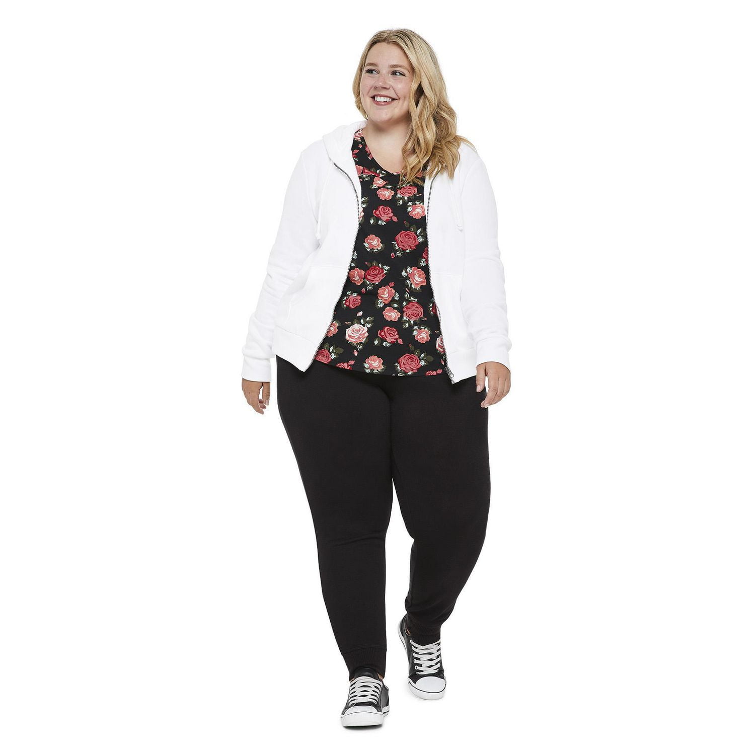 George Plus Women's Short Sleeve V-Neck, Sizes 1X-4X