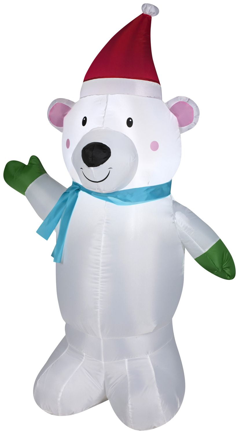 Airblown 4FT Inflatable Polar Bear | Walmart Canada