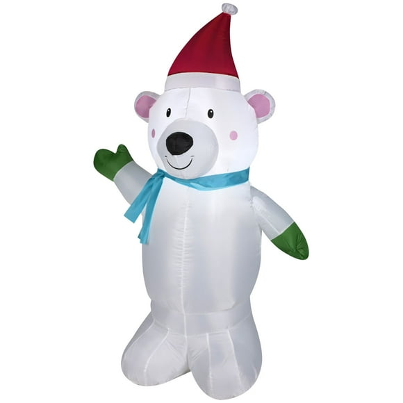 Airblown 4FT Inflatable Polar Bear