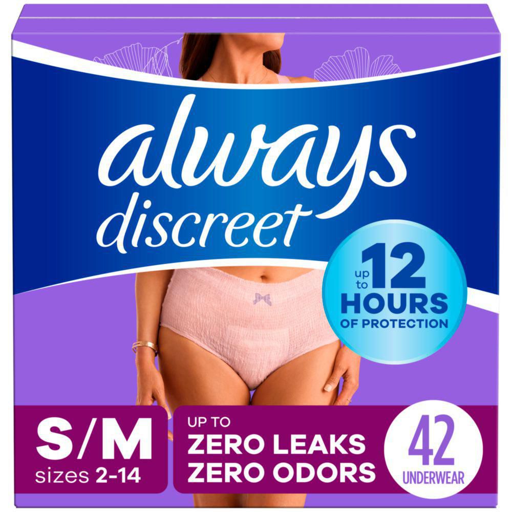 Pantiless Panty Liners - Travel Pack (4 Count) Discreet|Compact|One Size  Fits All|Wear All Day|Incontinence Support|Slight to Moderate Urine  Leakage