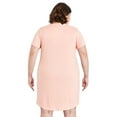 thumbnail image 3 of George Plus Women's Nightshirt and Scrunchie 4-Piece Set, 3 of 6