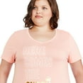 thumbnail image 4 of George Plus Women's Nightshirt and Scrunchie 4-Piece Set, 4 of 6