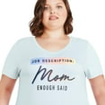 thumbnail image 4 of George Plus Women's Nightshirt and Scrunchie 4-Piece Set, 4 of 6