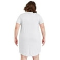 thumbnail image 3 of George Plus Women's Nightshirt and Scrunchie 4-Piece Set, 3 of 6