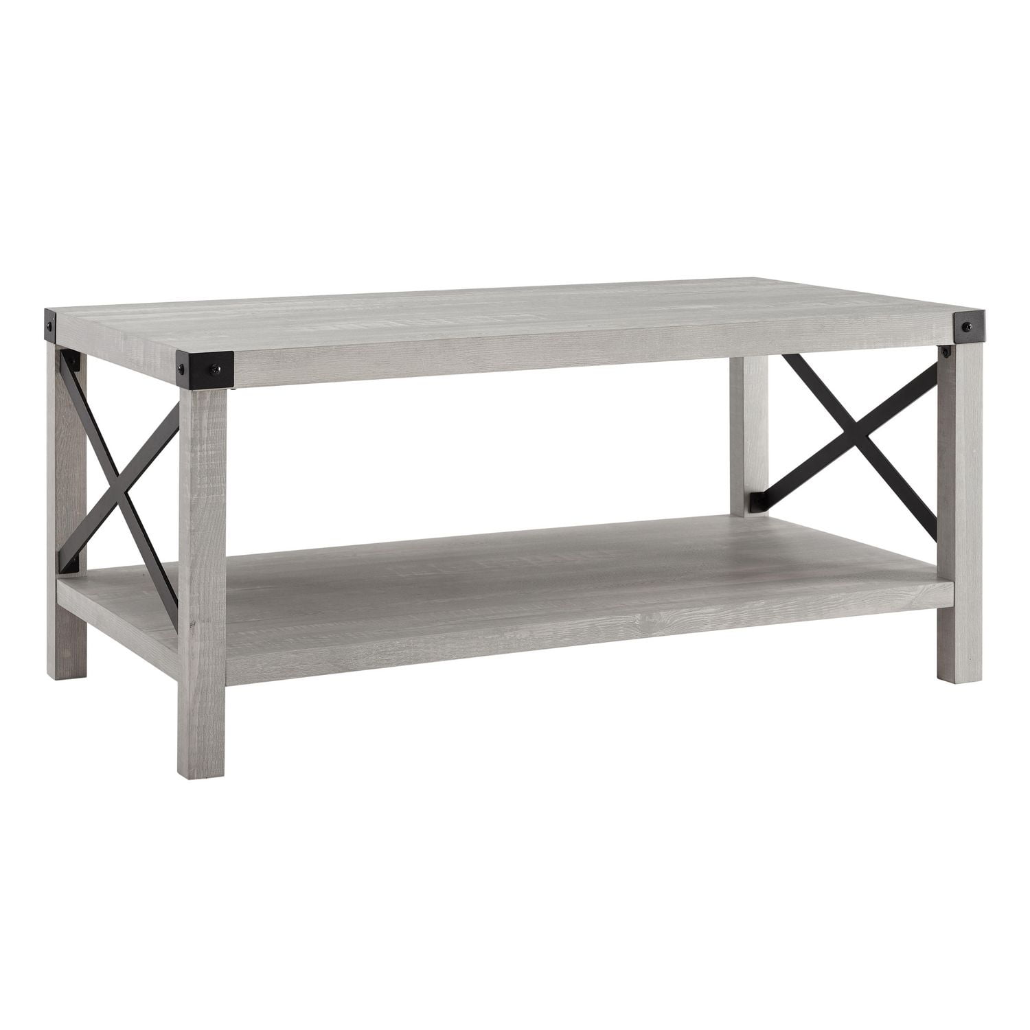 Modern Farmhouse Coffee Table Stone Grey Walmart Canada