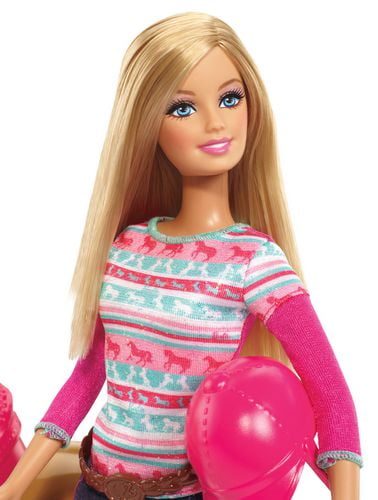 Barbie with horse walmart online