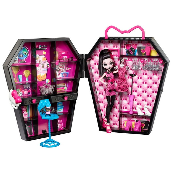 Poupée Monster High avec case à accessoires (personnalisée)