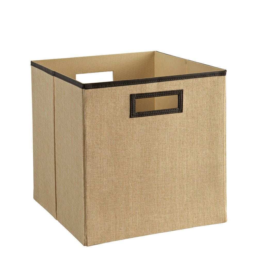 ClosetMaid Linen Fabric Bin Khaki Walmart Canada