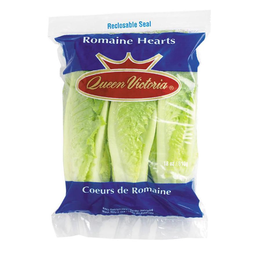 romaine lettuce or romaine hearts