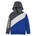 thumbnail image 1 of George Boys' Asymmetrical Panel Hoodie, 1 of 2