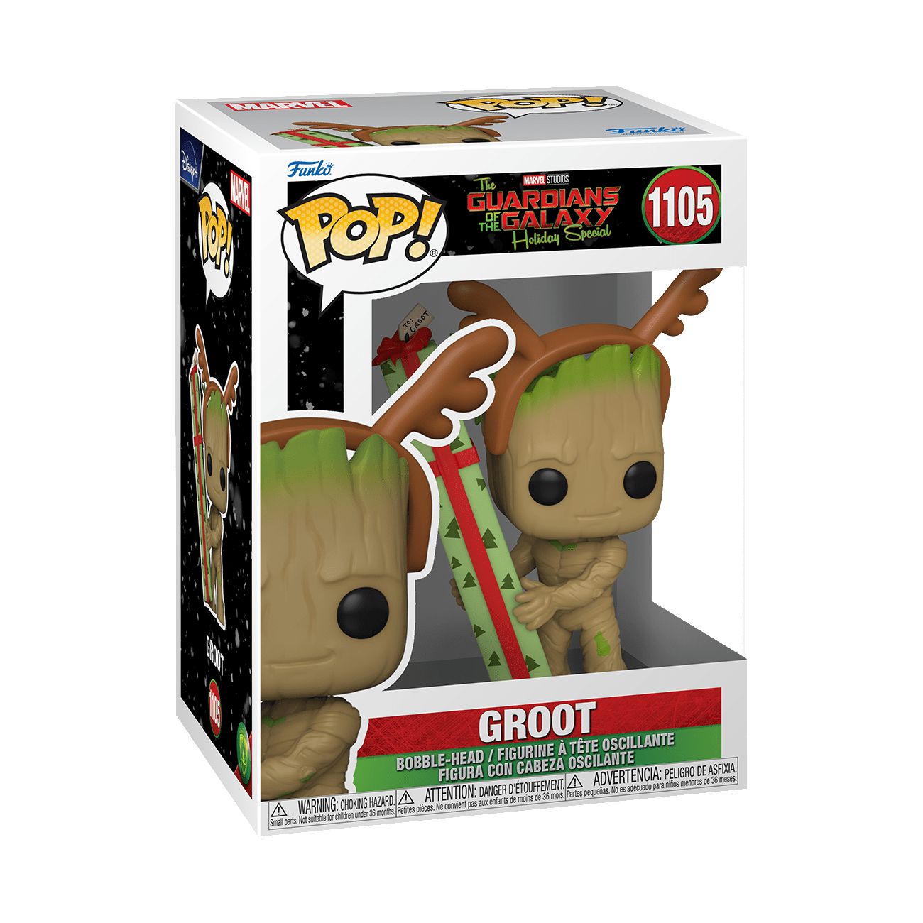 Funko POP Marvel: Guardians of the Galaxy Holiday Special - Groot