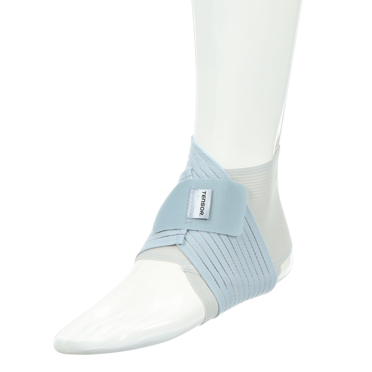 Tensor™ Women Slim Silhouette Ankle Support, light blue, small