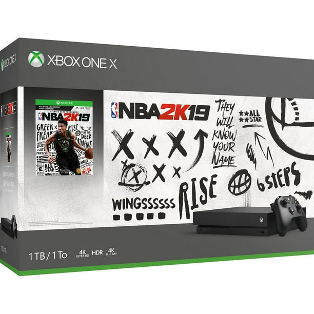 Xbox One X 1TB Console & Xbox One NBA 2K19 