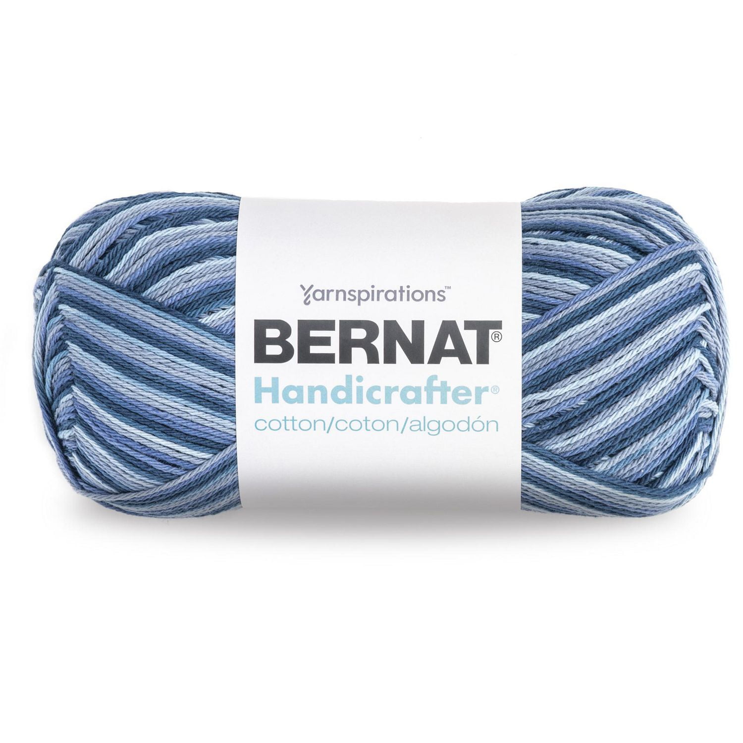 BERNAT HANDICRAFTER COTTON BIG BALL YARN (340G/12OZ), BLUE CAMO OMBRE Walmart Canada