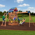 thumbnail image 1 of Beachfront Swing Cedar Set, 1 of 8