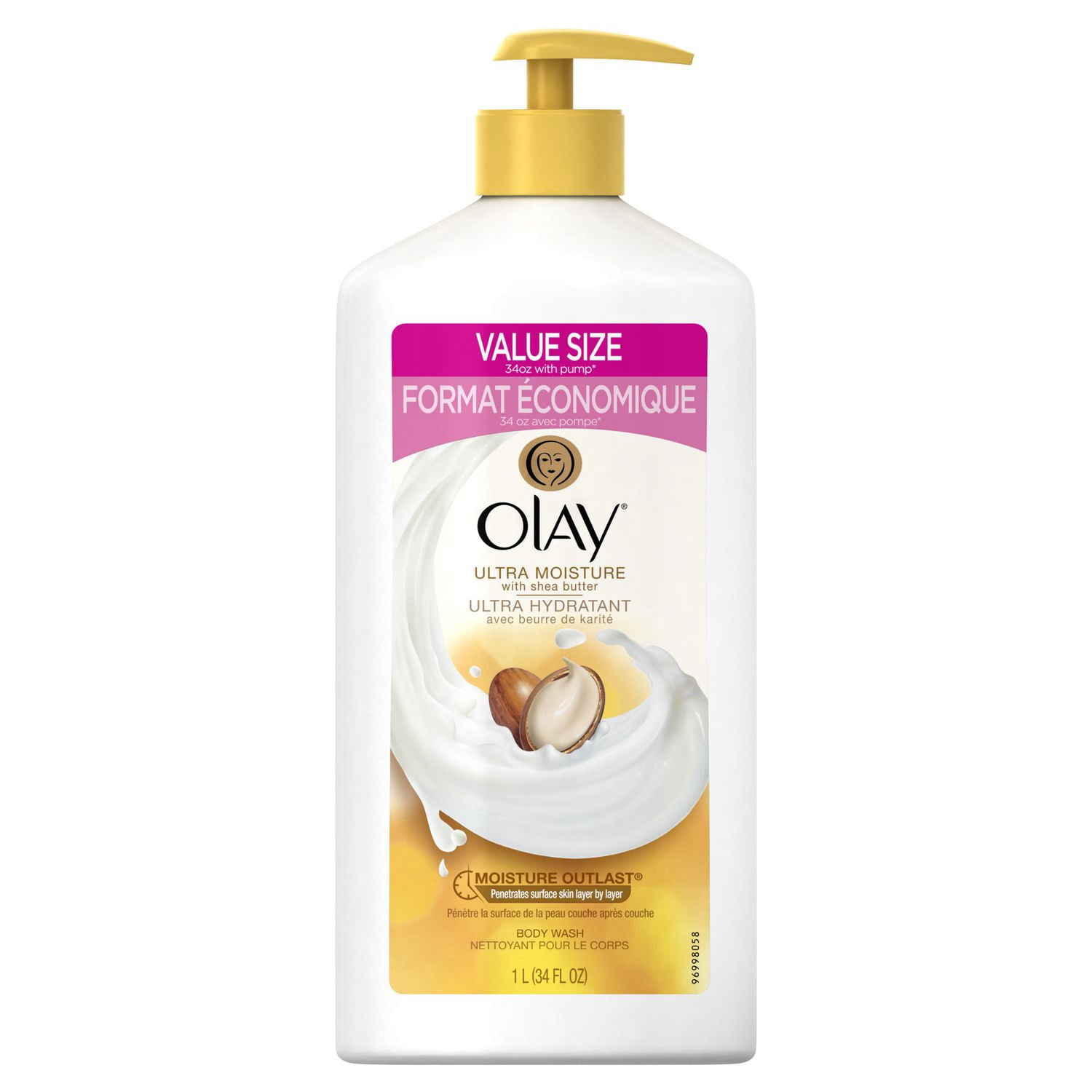 Olay Ultra Moisture Body Wash with Shea Butter with Pump Walmart Canada