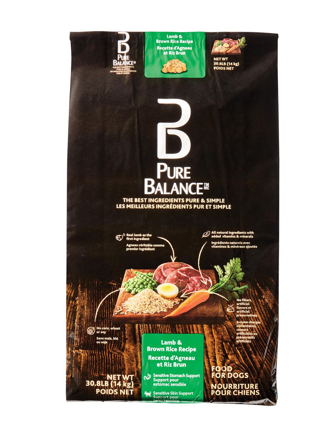 Pure Balance Lamb  Brown Rice Recipe Dry Dog Food, 14 Kg