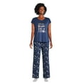 thumbnail image 1 of George Women's Jersey Pajamas 2-Piece Set, 1 of 6