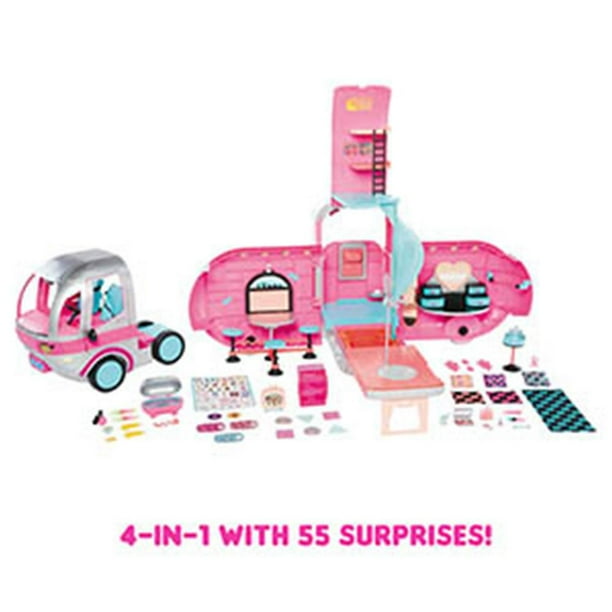 L.O.L. Surprise! O.M.G. 4-in-1 Glamper with 55+ Surprises