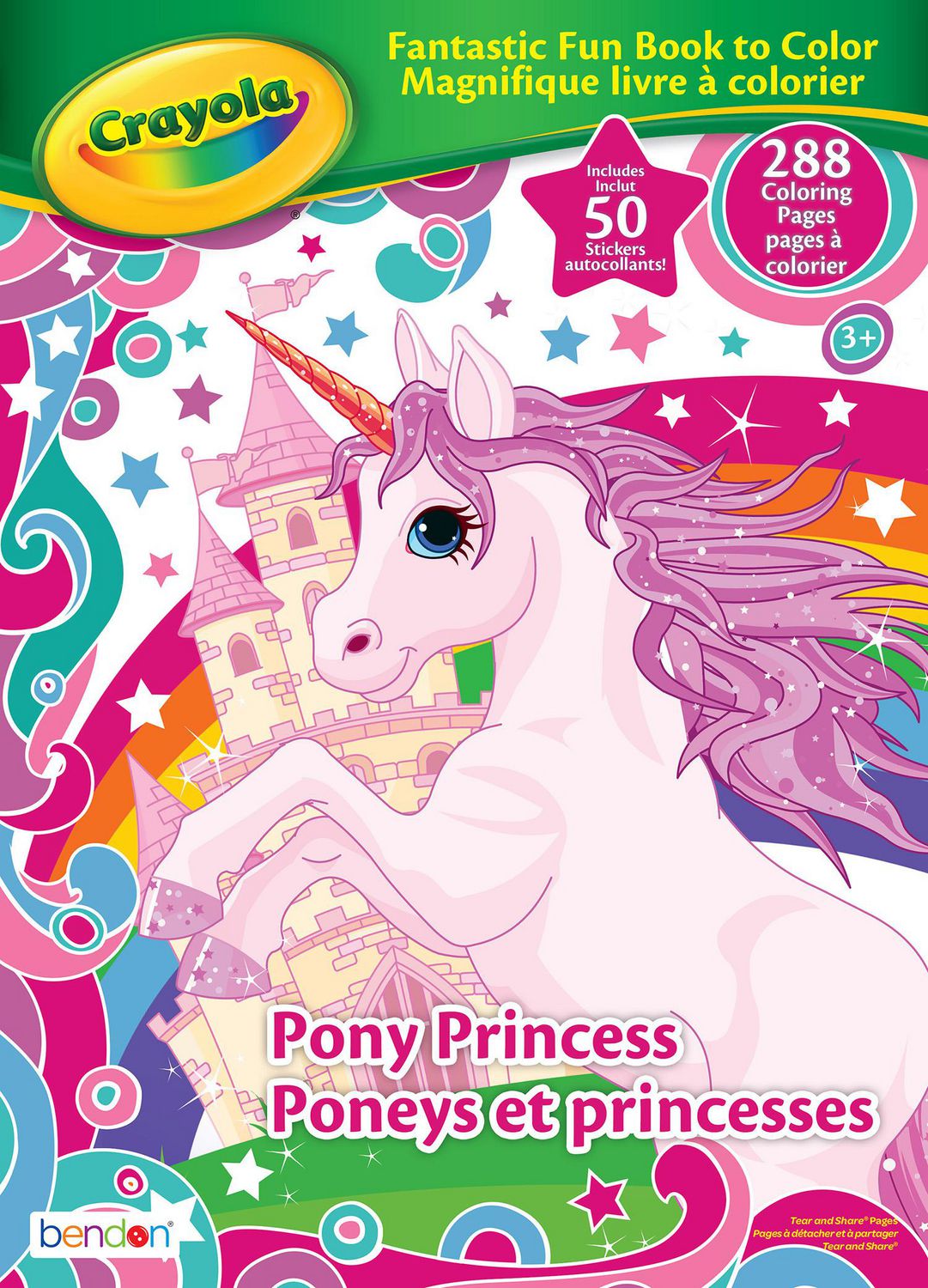 Crayola Pony Princess Colouring Book | Walmart Canada